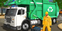 City Cleaner 3D Tractor Simulator