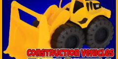 Construction Vehicles Toys Puzzle