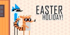 Mordecai and Rigby Easter Holiday